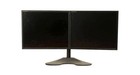 Ergotech 100-d16-b02 Dual Monitor Desk Mount Stand Lcd Arm Vesa Adjustable