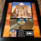 Iron Maiden   Powerslave   Platinum Music Award Vinyl Lp Record Cd