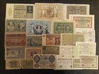 Old German 1904-1923 Paper Money Lot 10000000 To 1 Mark Empire   Weimar Republic