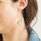 Dual Hammered Hoops 925 Sterling Silver Earrings Pretty Artisan-made Jewelry