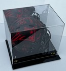 New Csp Deluxe Acrylic Full-size Football Helmet Display Case Holder Mirror Ad03