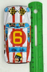 Vintage Nakamura Tin Litho Collectible Toy Cars  5    6  2 Cars Nos 1960s  Japan