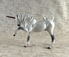 Breyer Customized And Painted Stablemate Twist Unicorn  By L  Elkjer