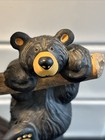 Jeff Fleming Bearfoots    hang In There 2  Black Bear On Tree Limb 10 5    X 3    Euc
