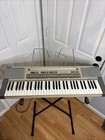 Casio Casiotone 610 Synthesizer Keyboard Digital Piano Tested Working With Stand