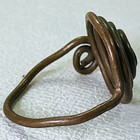 Very Rare Ancient Roman Bronze Ring  Authentic Antique Stunning