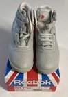 Vtg Reebok Hi-top Free Style Women s Grey white Shoes Size 7 5  Made In Korea