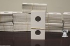 100 2x2 Lincoln Penny Mylar Cardboard Coin Holder Flip Bcw Storage Case 19mm