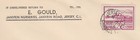 1943 Jersey 3d Violet Occupation Views E gould Janvrin Nursuries Fdc