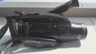 Vintage Sony Handycam Ccd-fx630 Video 8 Camcorder Bundle - For Parts   Repair