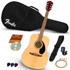 Fender Fa-125 Dreadnought Acoustic Guitar - Natural W  Gig Bag