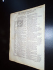 1582-geneva Bible Leaf-the New Testament Title Page Of The Gospel Of Mark