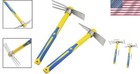 Detachable Cultivator Hoe And Hand Pick Axe - Lightweight Gardening Tools Set