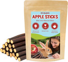 Apple Sticks  Wood Chew Treats For Rabbits  Chinchillas  Bunny  Hamster  Squirre