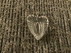 Vintage Waterford Crystal Heart 2  Pendant