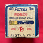 Peters High Velocity  410 Ga  Flying Mallard Shotgun Shell Box - Nice    empty 