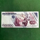 1988  Mexico Note 100000  Pesos  Plutarco Desert Sahuaro Unc