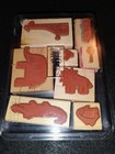 Stampin  Up  Set Of 8 Rubber Stamps  New  Lot   6