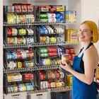 Jksmart 2-tier Stackable Can Rack Organizer For Pantry Adjustable Can Dispens   