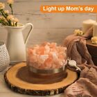 9 5   Himalayan Salt Night Light Lamp Led Pink Rock Large Crystal Natural Gift