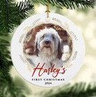 First Christmas  Personalized Christmas Ornaments  Custom Photo Gift  Car Decor