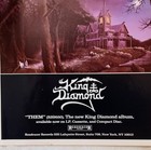 King Diamond them orig 1988 Album Promo print Ad Poster Pinup  mercyful Fate 