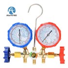 Ac Manifold Gauge Set A c Refrigeration 3 Way Hose For R12 R22 R32 R134a R404a