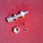 Dk-lok   1 4  Tube Od Bulkhead Union Compression 316 Stainless Steel Ss-400-61