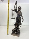 New Veronese Design Bronze Finish Lady Justice Statue