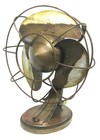 Antique 1933 Ge General Electric 10  Art Deco Quiet Fan - Modernist Design Runs 