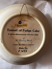 Pillsbury Doughboy 3d Collector Plate Featuring Tunnel Of Fudge Cake