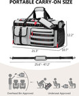 Gym Bags For Men   Women  45l Travel Duffle Sports Backpack With Shoes   Laptop