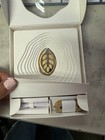 Bellabeat Leaf Nature Health Tracker Smart Jewelry Silver Opened Box 