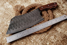 Hand Forged Carbon Steel Meat Cleaver Knife Butcher Chef Kitchen Cutter Knife