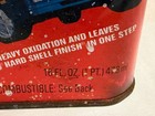 Turtle Wax Color Back Finish Restorer Tin Can 1982 Full Car Polish - Wear On Can