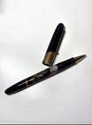 Namiki Black Lacquer Art Dragon Rollerball Pen Gold Trim Gold Nib W  Wooden Box