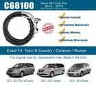 C68100 Rear aux Ac Lines For 2012-2019 Dodge Caravan   Chrysler Town And Country
