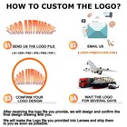 65w Led Gobo Projector Free Custom Logo Ip67 Waterproof Rotating Lens Image f   