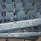 2 Commercial Restaurant Cup Glass Wash Dry Racks  36 Compartment  New  