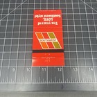 Matchbook Cover - Ten Years Of Love  Sw Style Southwest Airlines Texas