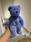 Rare   Vintage Ty Beanie Babies Lot Of 14     2 Large Bears  10 Cased  Tags