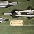Keuffel   Esser Mercury Drafting Compass Set W  Compasses   Accessories  Case