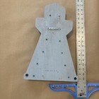 Vintage Thimble Wooden Collectors Hanging Display Rack Souvenir