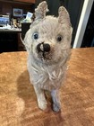     Primitive Rare Antique Straw Filled Mohair Standing Dog - Steiff  - 11       