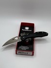 Spyderco Delica 4 C11fpwcbk Wharncliffe Plain Vg-10 Folding Pocket Knife