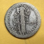 1919-s Mercury Dime - Actual Silver Coin   Same Day Shipping