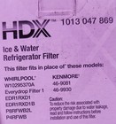 Replacement Ice   Water Refrigerator Filter 1 Edr1rxd1 2 Pack New Sealed