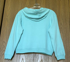 Nwt Treasure   Bond Kids Medium  8 10  Light Aqua Blue Pullover Hoodie 100  Cott