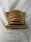 Mcm Wooden Coaster Set Euc 