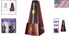 Elegant Wood Grain Mechanical Metronome - Perfect Practice Tool For Beginners
